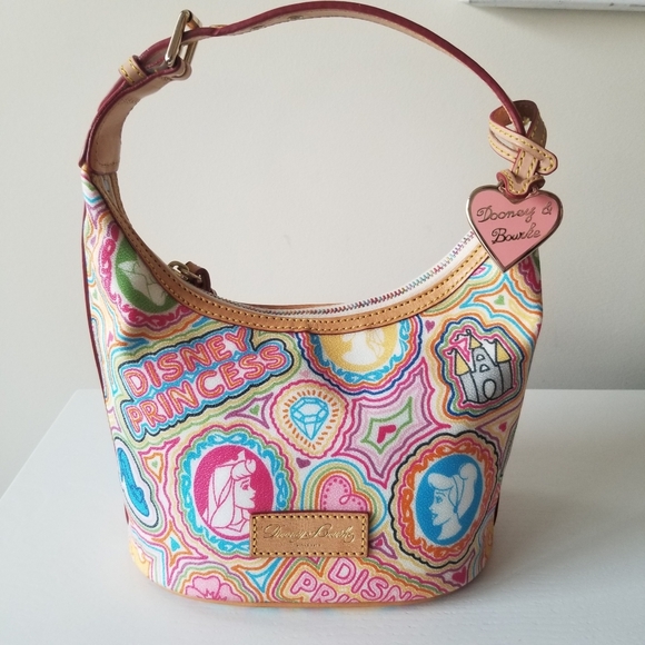 Dooney & Bourke Handbags - Dooney & Bourke Disney Pop Princess Hobo Bucket Bag